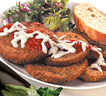 Food Service Eggplant Cutlets